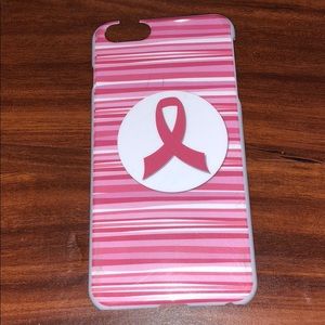 Brest cancer ribbon phone case for iPhone 6s Plus